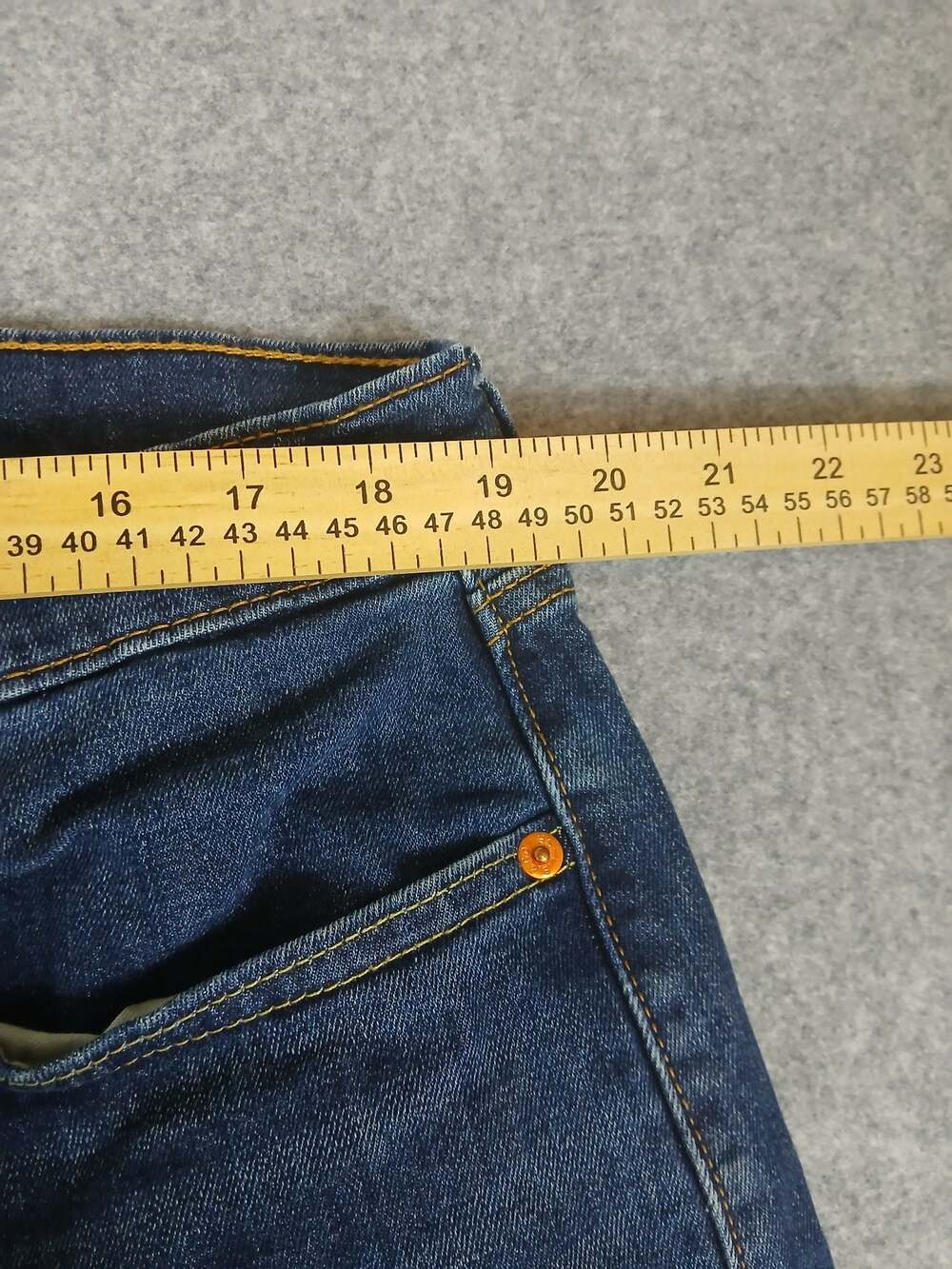 Levi's 512 Slim Taper Jeans Size 40x30 - Picture 5 of 9